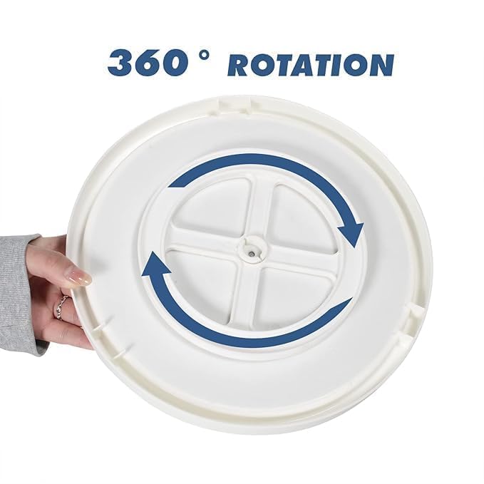 2 Tier Rotating Spice Rack Organizer 360° Kitchen Storage Stand. (2 pcs)