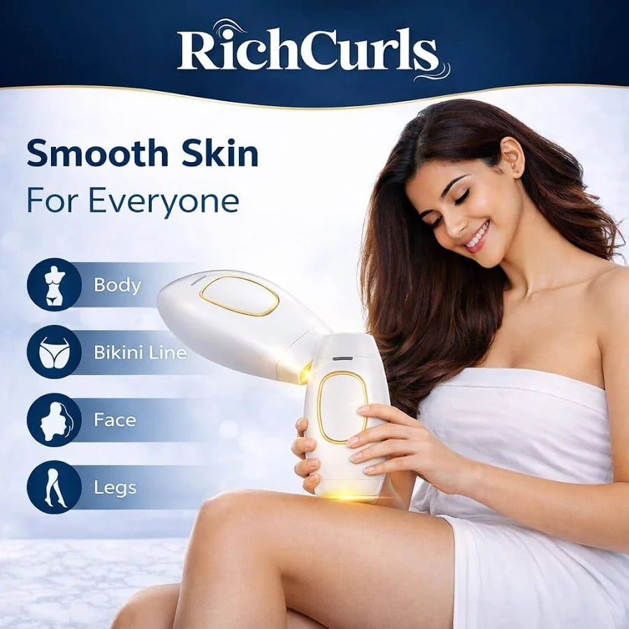 IPL Laser Hair Removal Device – Painless Permanent Hair Removal at Home.