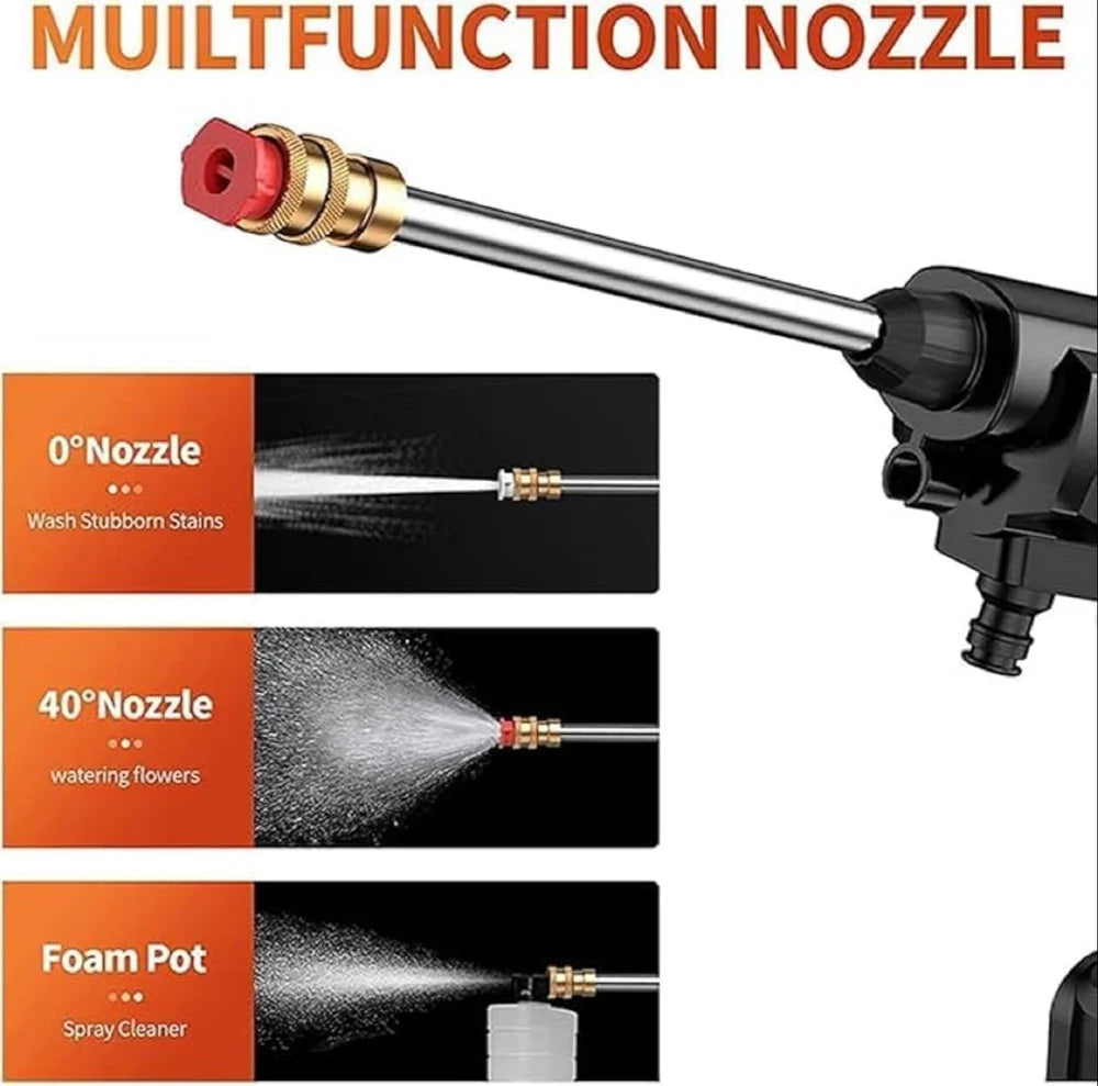 Car Washing Spray Gun 48V Cordless Rechargeable