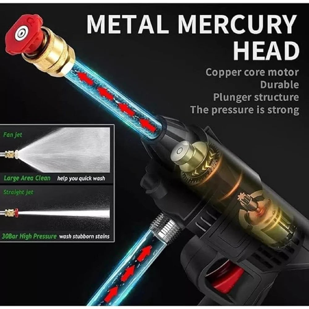 Car Washing Spray Gun 48V Cordless Rechargeable