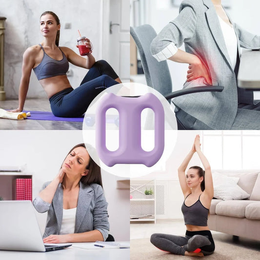 Shop the Electric Fascia Massage Ring with adjustable strap. Rechargeable, cordless deep tissue vibration massager for waist, muscle relief & body toning.