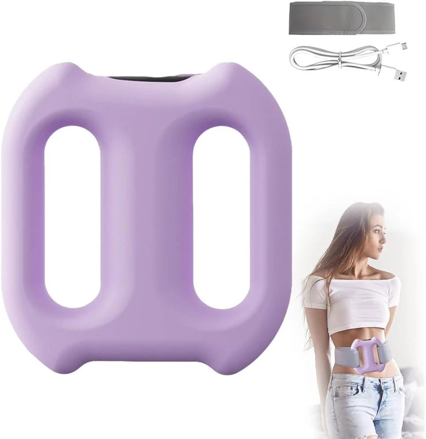 Shop the Electric Fascia Massage Ring with adjustable strap. Rechargeable, cordless deep tissue vibration massager for waist, muscle relief & body toning.