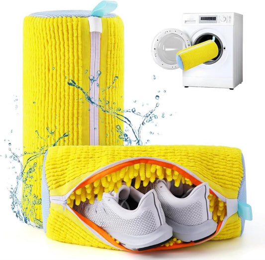 Smart Shoe Laundry Bag for Washing Machine – Deep Cleaning & Shoe Protection Pouch. (2pcs)