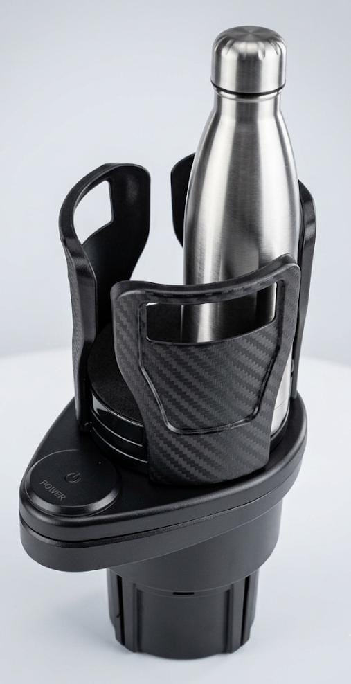 2-in-1 Multifunctional Car Cup Holder Expander & Adjustable Drink Organizer.