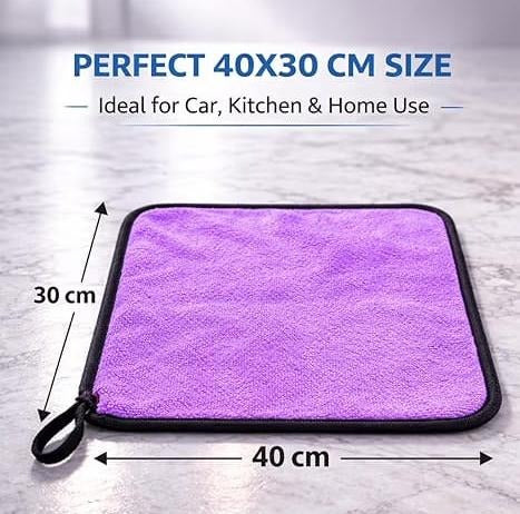 3Pcs Premium Multipurpose Towel for Kitchen, Car & Home.
