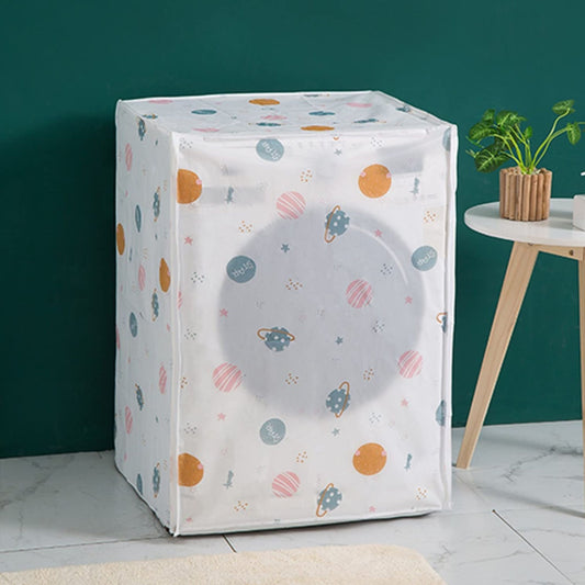 Waterproof Plastic Washing Machine Cover.