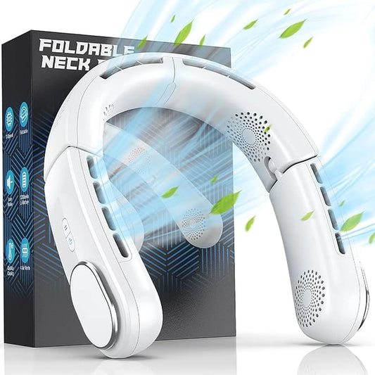 Portable Neck Fan — Stay Cool Anywhere, Hands-Free