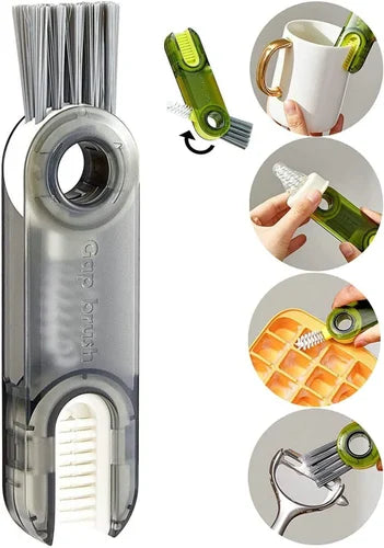 3 in 1 Multifunctional Bottle Cleaning Brush for Bottle Cap
