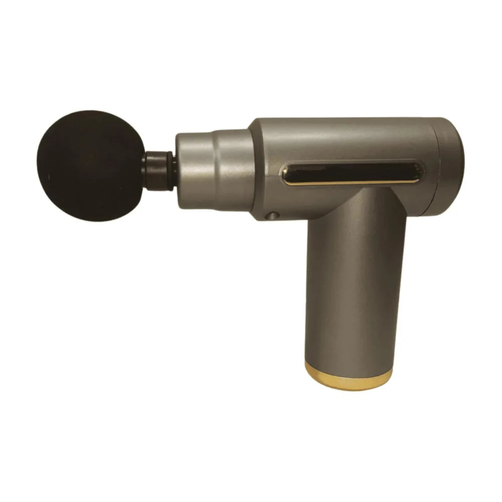 Mini Massage Gun Handheld Massager for Full Body Pain Relief 4 Heads, Rechargeable
