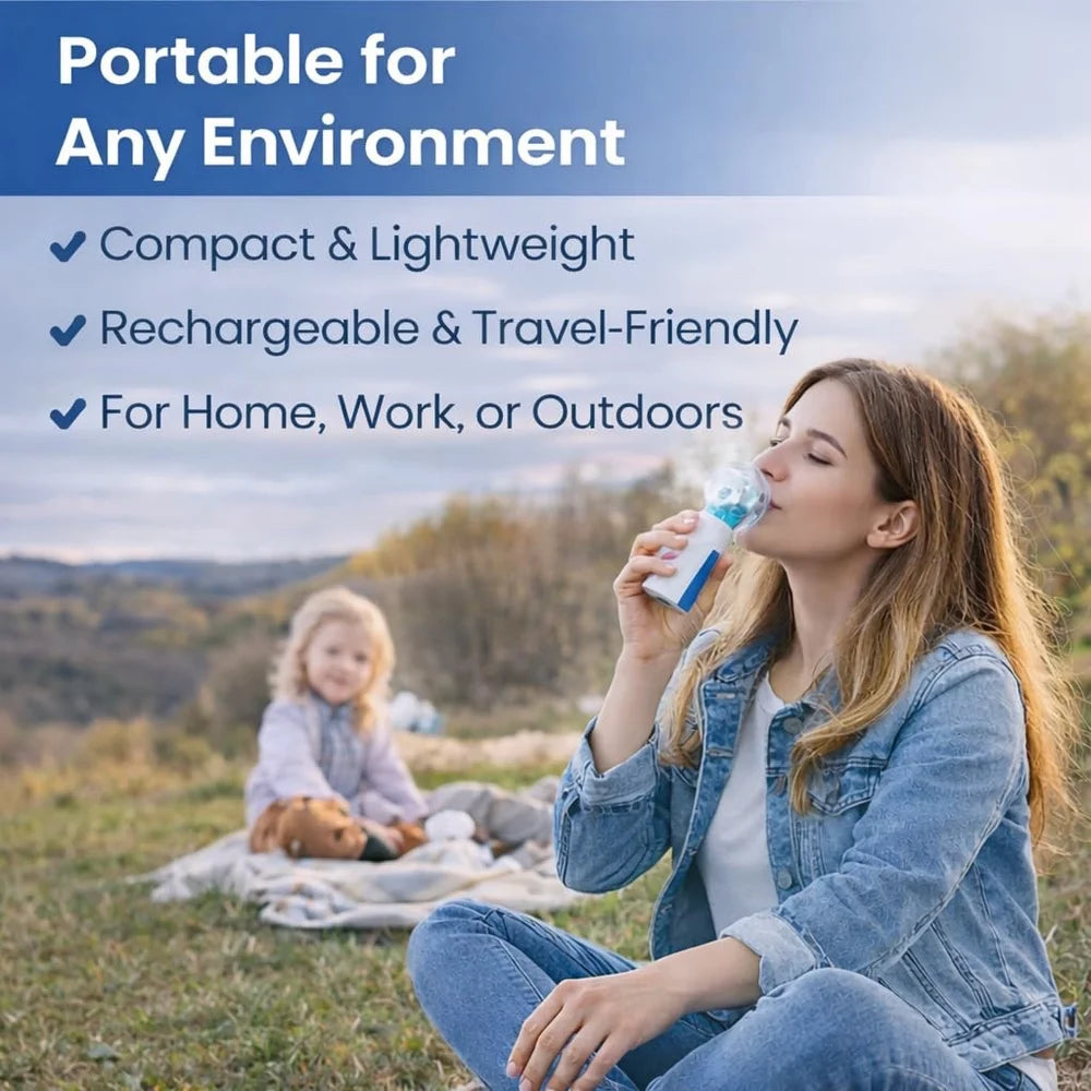 Portable Mesh Nebulizer.