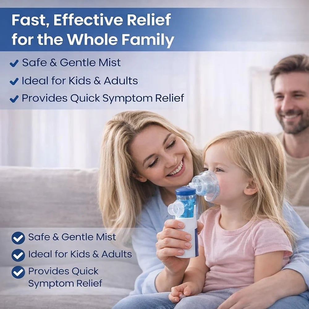 Portable Mesh Nebulizer.