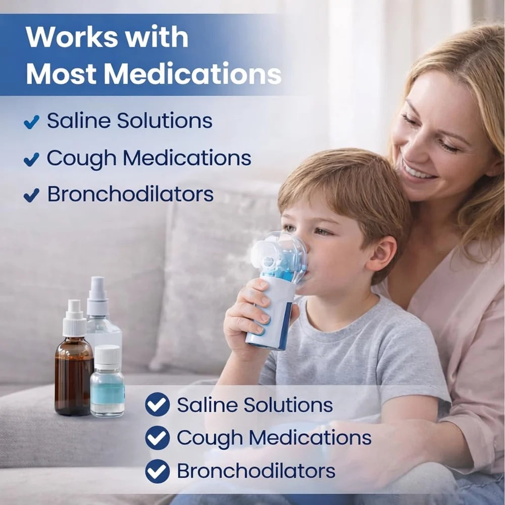 Portable Mesh Nebulizer.