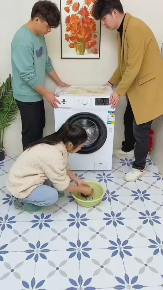 Waterproof Plastic Washing Machine Cover.