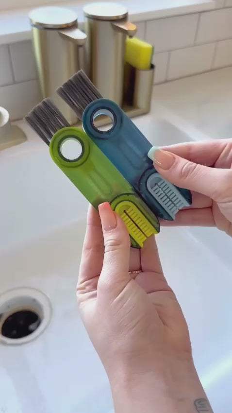 3 in 1 Multifunctional Bottle Cleaning Brush for Bottle Cap