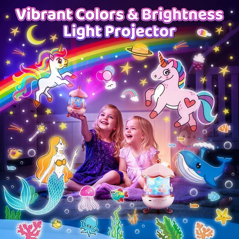 Rabbits Night Light Projector