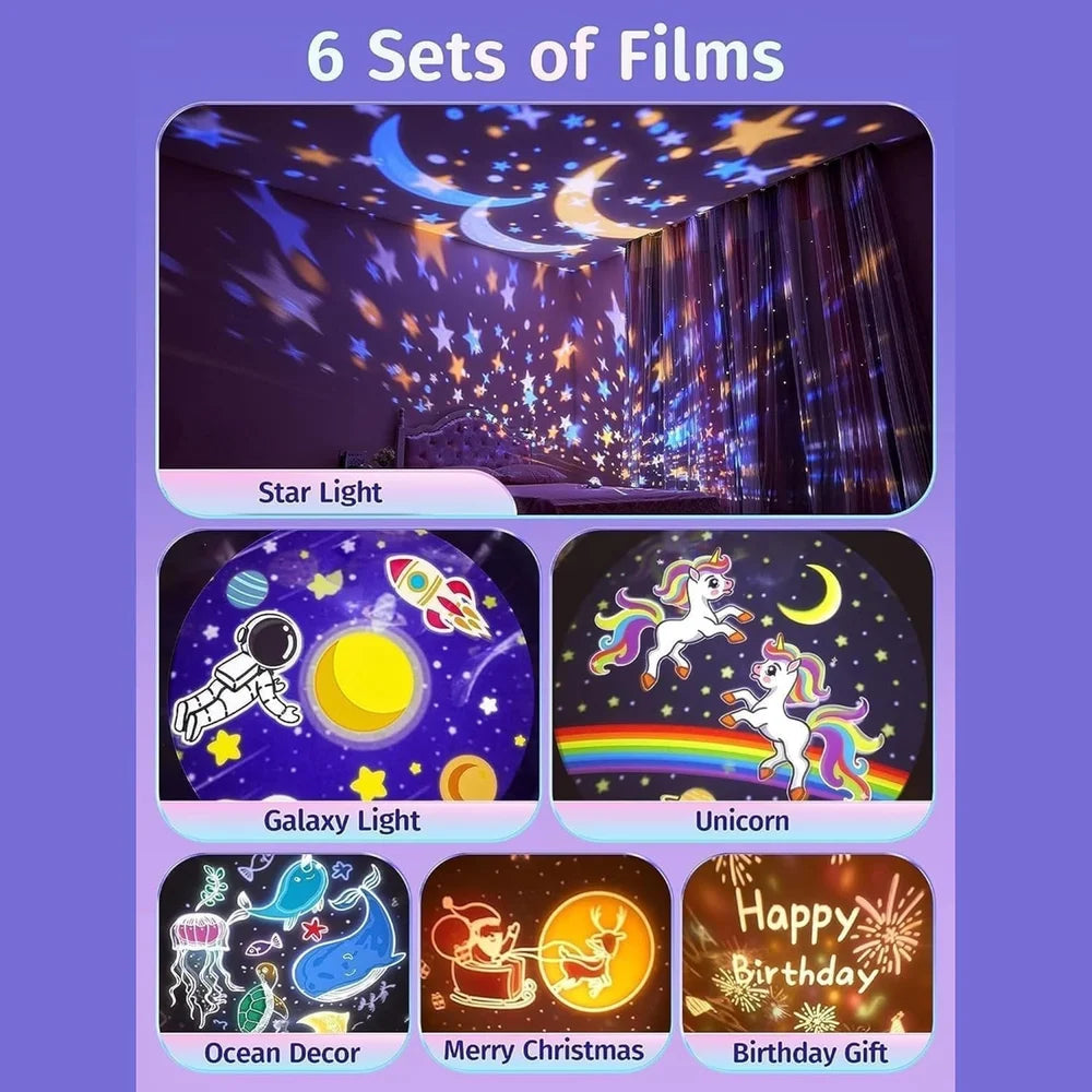 Rabbits Night Light Projector