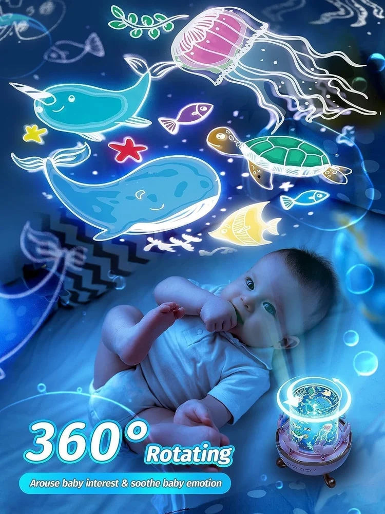 Rabbits Night Light Projector