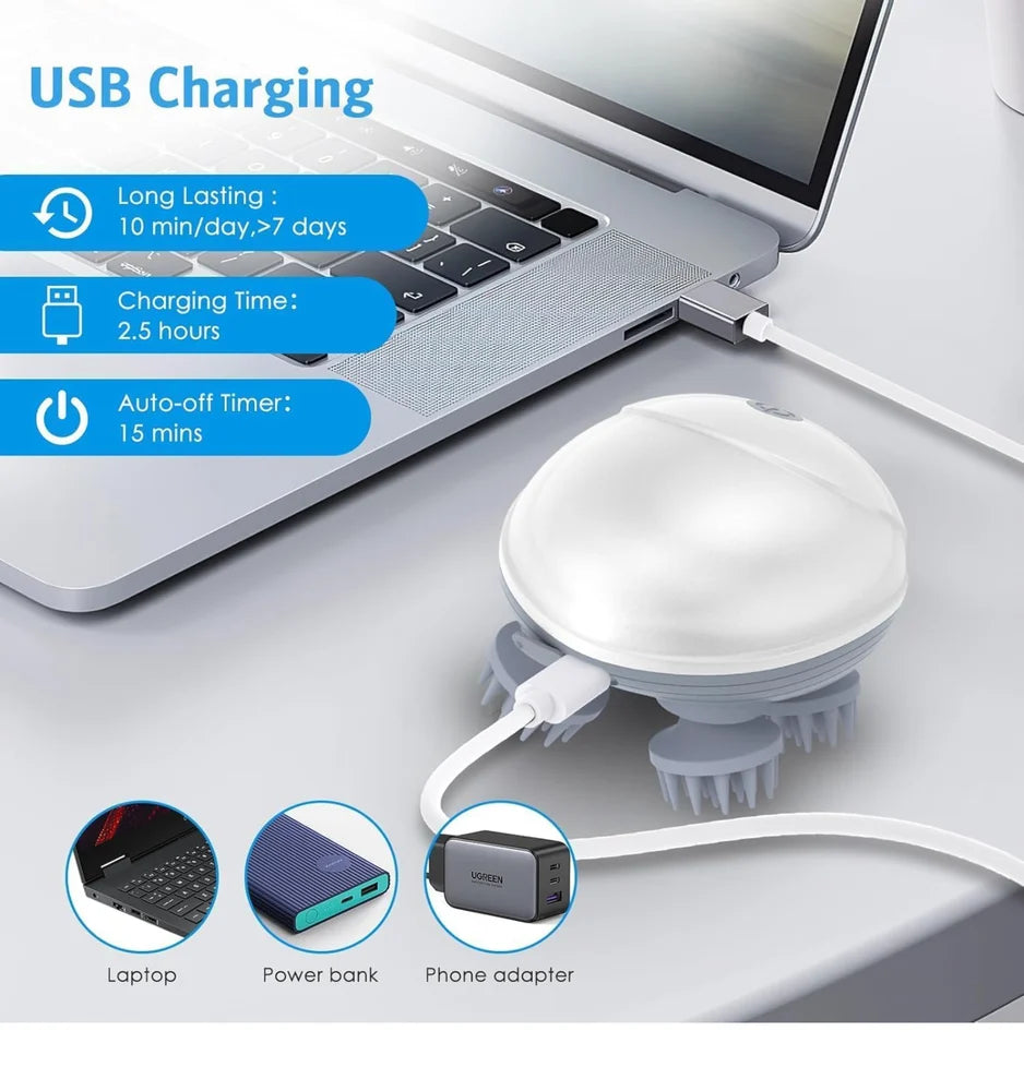 Smart Electric Scalp Massager
